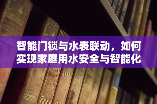 智能门锁与水表联动，如何实现家庭用水安全与智能化的双重保障？