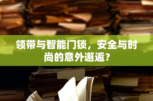 领带与智能门锁，安全与时尚的意外邂逅？