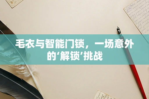 毛衣与智能门锁，一场意外的‘解锁’挑战