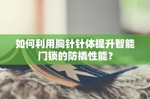 如何利用胸针针体提升智能门锁的防撬性能？
