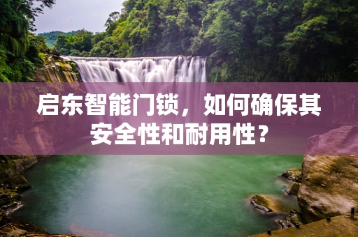 启东智能门锁，如何确保其安全性和耐用性？