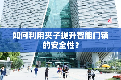 如何利用夹子提升智能门锁的安全性？