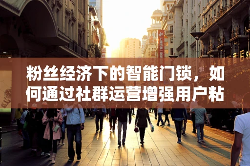 粉丝经济下的智能门锁，如何通过社群运营增强用户粘性？