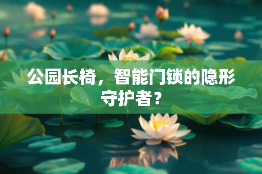 公园长椅，智能门锁的隐形守护者？