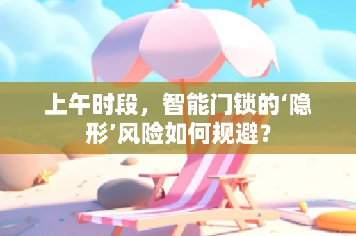 上午时段，智能门锁的‘隐形’风险如何规避？