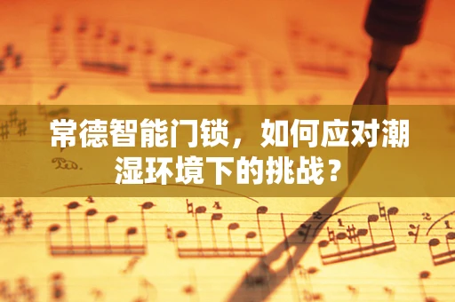 常德智能门锁，如何应对潮湿环境下的挑战？