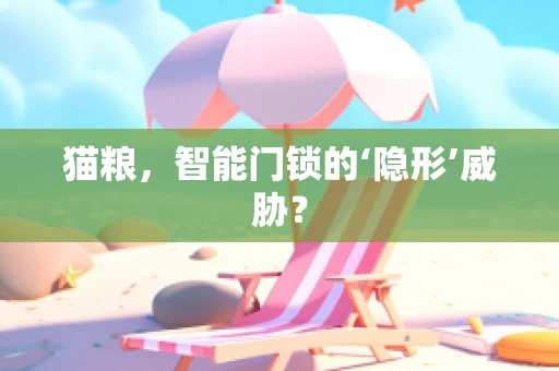 猫粮，智能门锁的‘隐形’威胁？