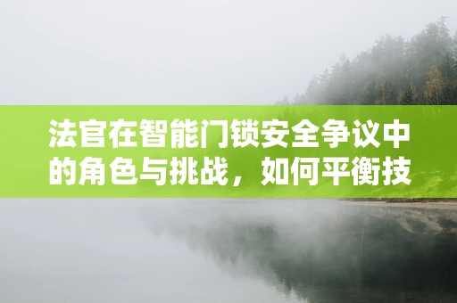 法官在智能门锁安全争议中的角色与挑战，如何平衡技术便利与法律公正？