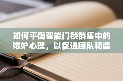 如何平衡智能门锁销售中的嫉妒心理，以促进团队和谐？
