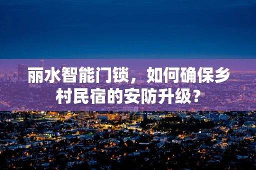 丽水智能门锁，如何确保乡村民宿的安防升级？