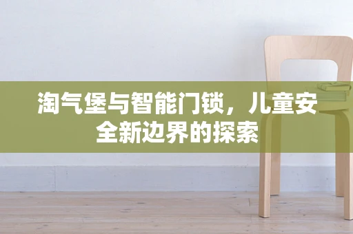 淘气堡与智能门锁，儿童安全新边界的探索
