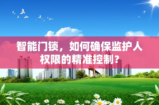 智能门锁，如何确保监护人权限的精准控制？