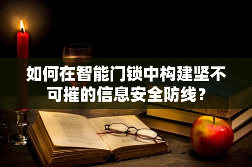 如何在智能门锁中构建坚不可摧的信息安全防线？