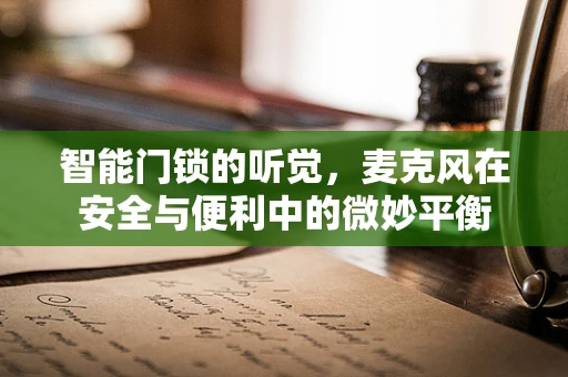 智能门锁的听觉，麦克风在安全与便利中的微妙平衡