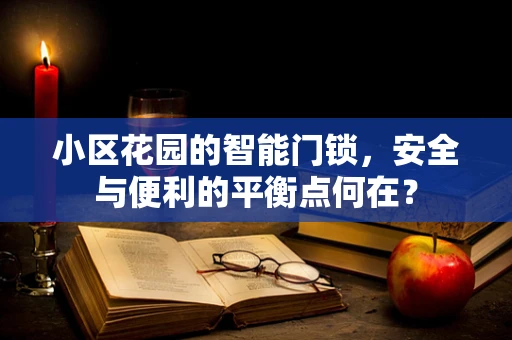 小区花园的智能门锁，安全与便利的平衡点何在？