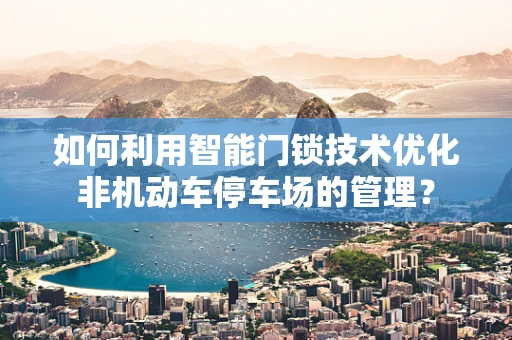 如何利用智能门锁技术优化非机动车停车场的管理？