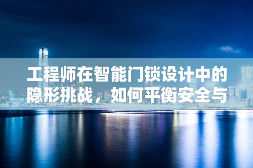 工程师在智能门锁设计中的隐形挑战，如何平衡安全与用户体验？