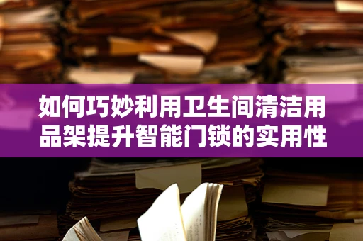 如何巧妙利用卫生间清洁用品架提升智能门锁的实用性与美观性？