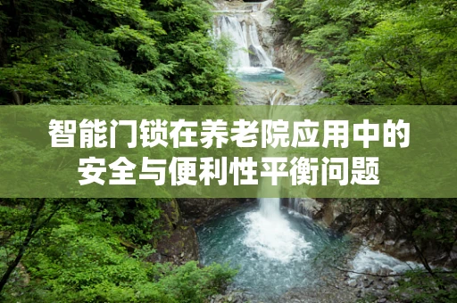 智能门锁在养老院应用中的安全与便利性平衡问题