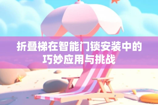 折叠梯在智能门锁安装中的巧妙应用与挑战
