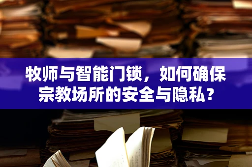 牧师与智能门锁，如何确保宗教场所的安全与隐私？