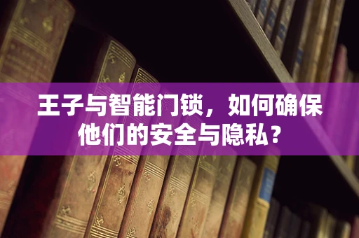 王子与智能门锁，如何确保他们的安全与隐私？