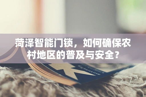 菏泽智能门锁，如何确保农村地区的普及与安全？