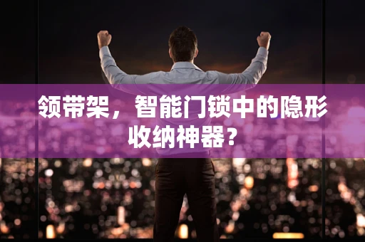 领带架，智能门锁中的隐形收纳神器？
