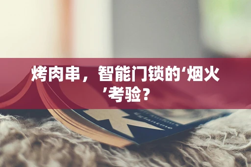 烤肉串，智能门锁的‘烟火’考验？