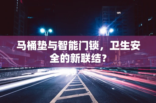 马桶垫与智能门锁，卫生安全的新联结？