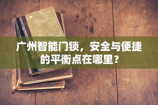 广州智能门锁，安全与便捷的平衡点在哪里？