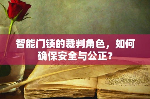 智能门锁的裁判角色，如何确保安全与公正？