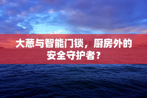 大葱与智能门锁，厨房外的安全守护者？