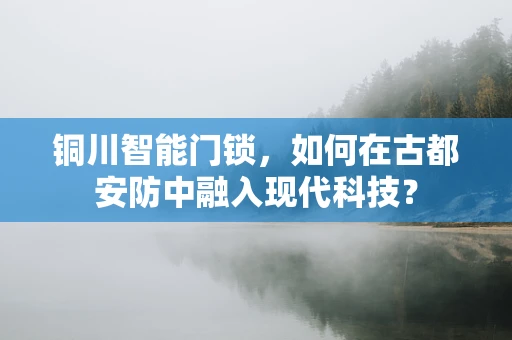 铜川智能门锁，如何在古都安防中融入现代科技？