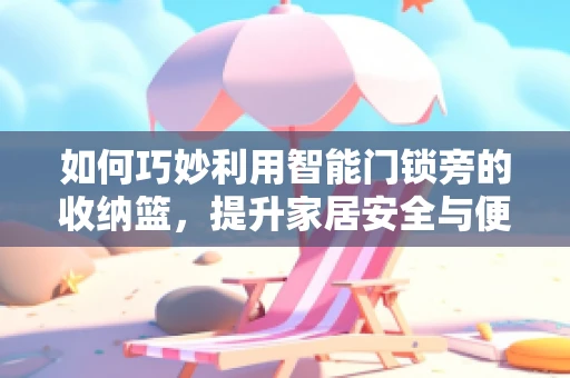 如何巧妙利用智能门锁旁的收纳篮，提升家居安全与便利性？