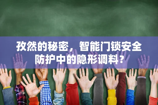 孜然的秘密，智能门锁安全防护中的隐形调料？
