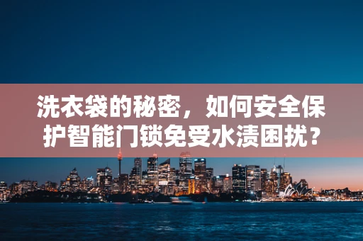 洗衣袋的秘密，如何安全保护智能门锁免受水渍困扰？