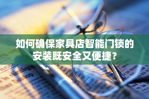 如何确保家具店智能门锁的安装既安全又便捷？