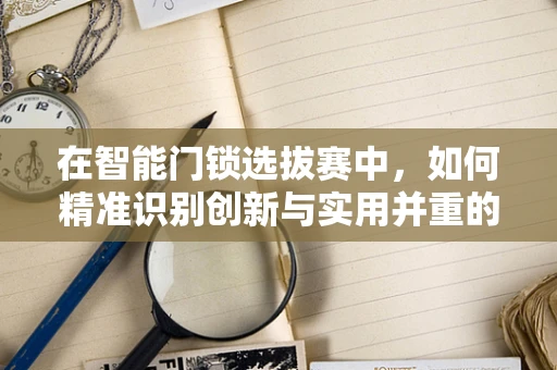 在智能门锁选拔赛中，如何精准识别创新与实用并重的优秀产品？