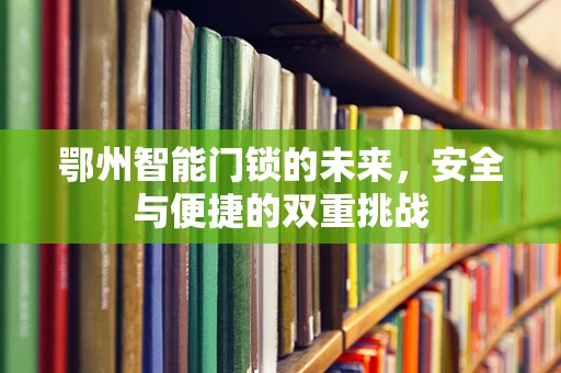 鄂州智能门锁的未来，安全与便捷的双重挑战