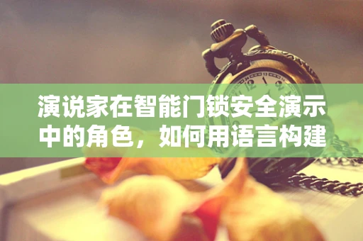 演说家在智能门锁安全演示中的角色，如何用语言构建信任的桥梁？
