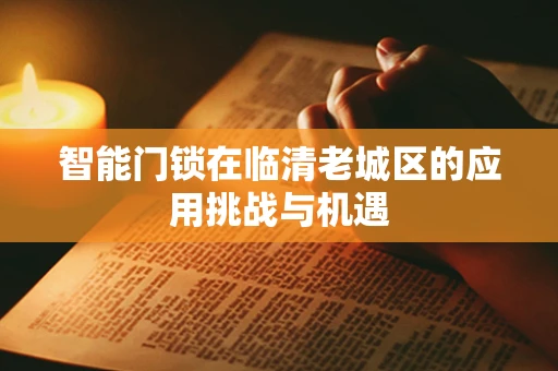 智能门锁在临清老城区的应用挑战与机遇
