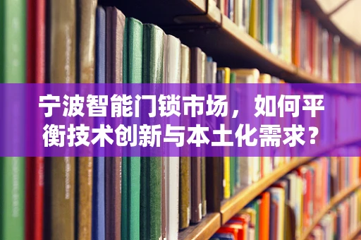 宁波智能门锁市场，如何平衡技术创新与本土化需求？