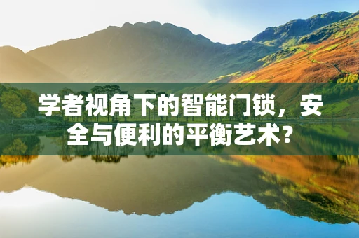 学者视角下的智能门锁，安全与便利的平衡艺术？