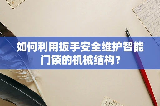 如何利用扳手安全维护智能门锁的机械结构？