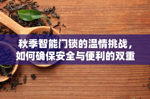 秋季智能门锁的温情挑战，如何确保安全与便利的双重升级？