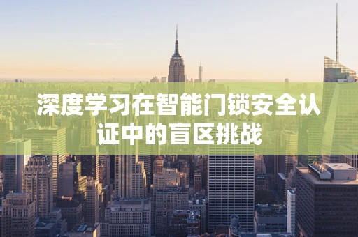 深度学习在智能门锁安全认证中的盲区挑战