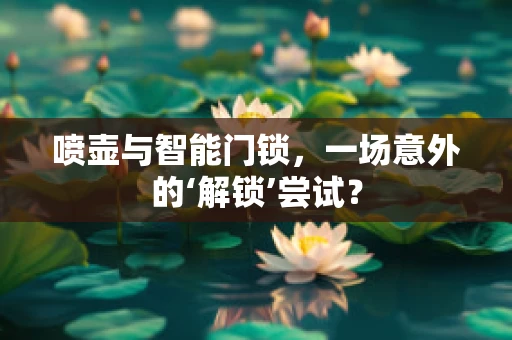 喷壶与智能门锁，一场意外的‘解锁’尝试？