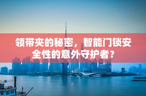 领带夹的秘密，智能门锁安全性的意外守护者？