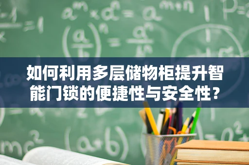 如何利用多层储物柜提升智能门锁的便捷性与安全性？